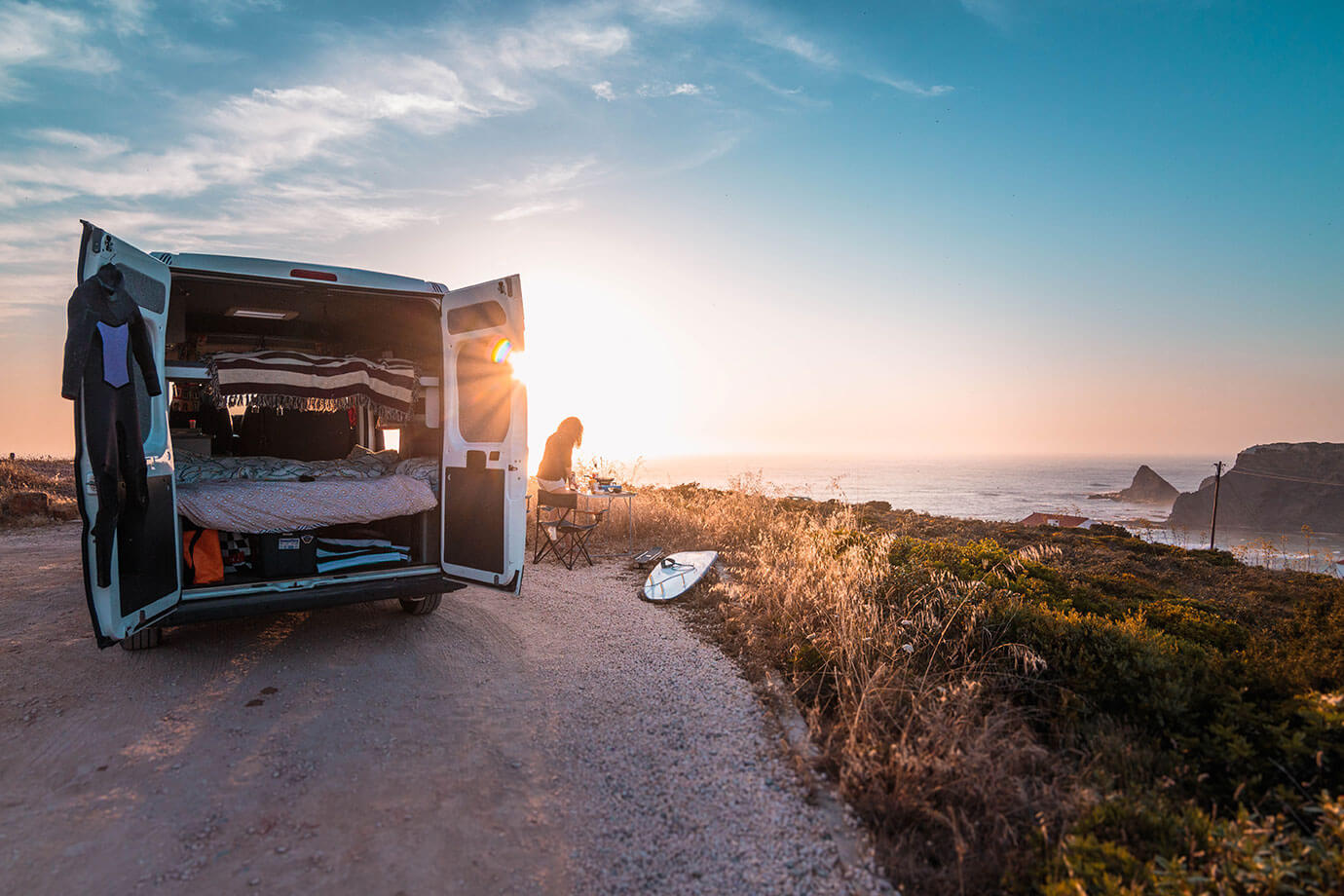 voyager en van au portugal